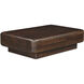Eton 60 X 40 inch Dark Brown Coffee Table